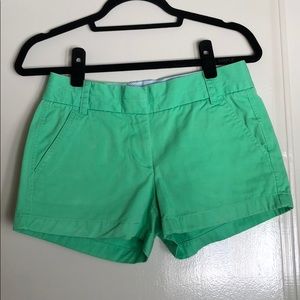 J. Crew chino shorts. Size 0